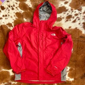 The North Face Red Raincoat- Medium